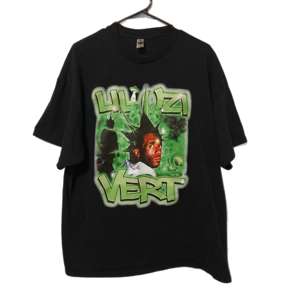 Men’s Lil Uzi Vert Graphic Tee Heavy Cotton Gildan T-Shirt